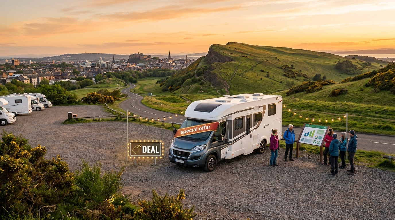 Weekend RV Rental in Edinburgh - Pricing 2026